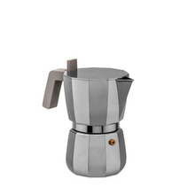 Load image into Gallery viewer, ALESSI MOKA GREY ESPRESSO MAKER