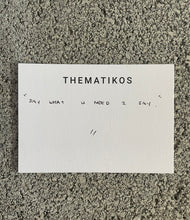 Load image into Gallery viewer, THEMATIKOS GIFT WRAPPING + CARD