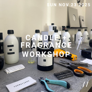 NOVEMBER CANDLE + FRAGRANCE WORKSHOP