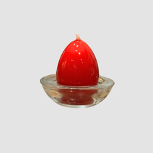 Load image into Gallery viewer, THEMATIKOS EGG HOLDER [+ SINGLE RED EASTER EGG CANDLE]
