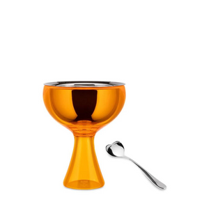 ALESSI BIG LOVE ORANGE BOWL + SPOON