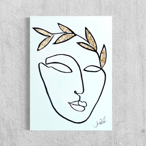 ANCIENT GREEK WITH WREATH