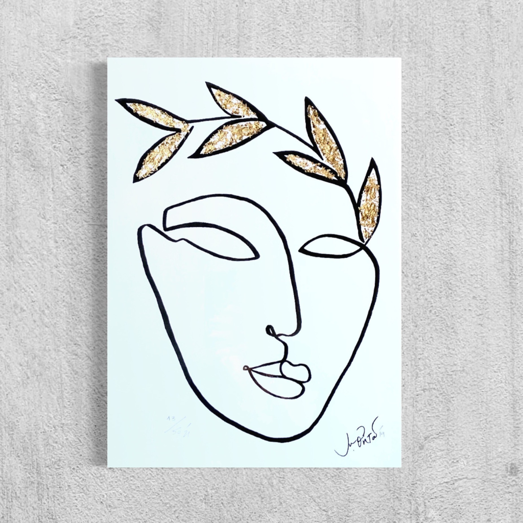 ANCIENT GREEK WITH WREATH